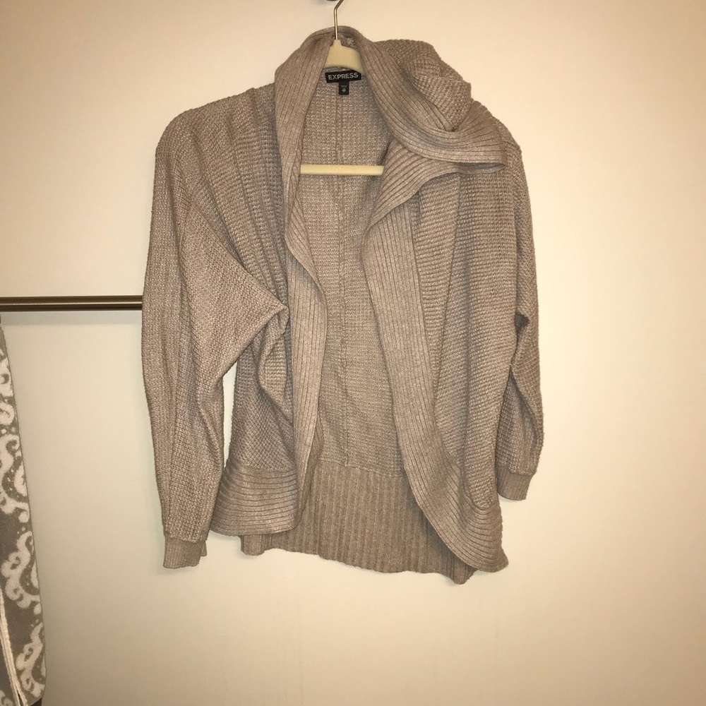 Express hooded cardi